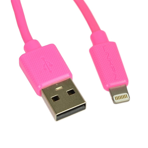 5' LinkPin MFi Lightning to USB Charge/Sync Cable - For Apple Devices with Lightning Connector (Pink)