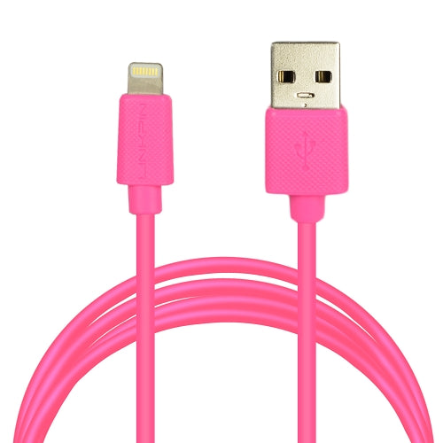 5' LinkPin MFi Lightning to USB Charge/Sync Cable - For Apple Devices with Lightning Connector (Pink)