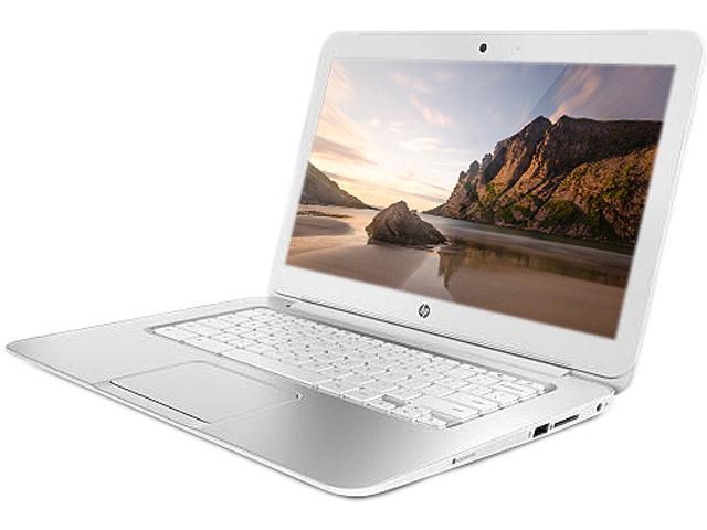 HP Chromebook 14 - 14" (4GB) F7W51UA#ABA in White