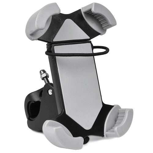 Universal Smart Phone Bike Handlebar Mount for 3.5-5.5" Phones (Gray)