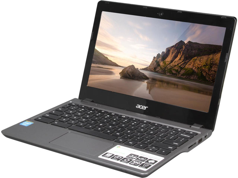 Acer C710-2834 11.6” Chromebook Intel Celeron 847 1.1Ghz 2GB RAM 16GB SSD Google Chrome OS