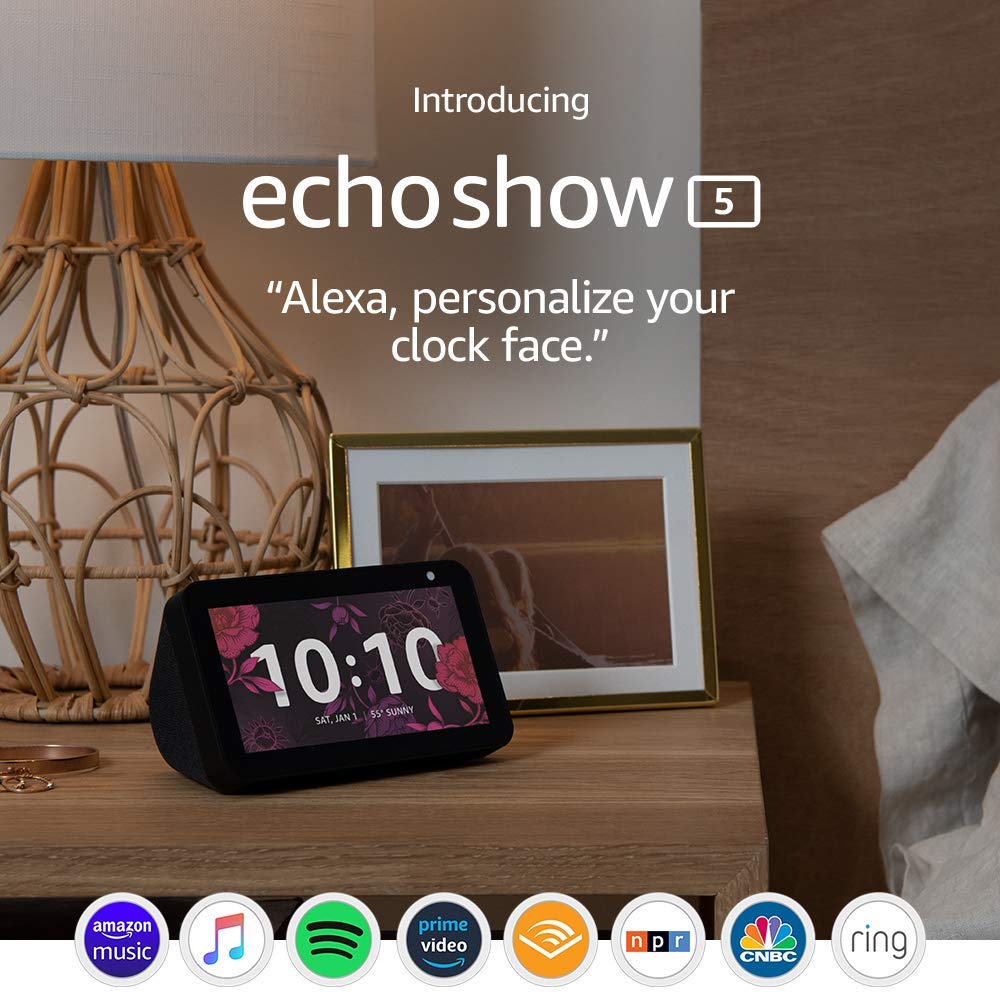 Echo Show 5 Smart Display with Alexa