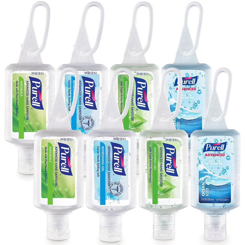 Purell Advanced Hand Sanitizer Gel with Jelly Wrap Carrier - 1FL oz