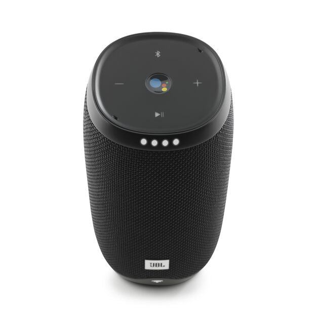 JBL LINK 10 Smart Portable Bluetooth Speaker with Google Assistant - Black
