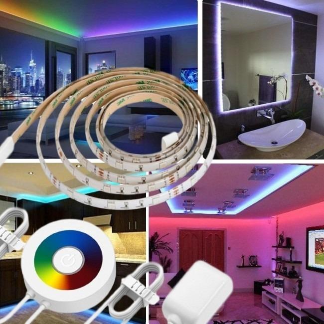 Smart Multicolored LED Light Strip WiFi Controlled - Unlimited Color Options
