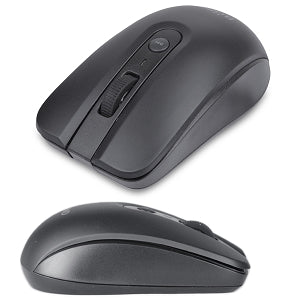 Börnd C190 2.4GHz Wireless 3-Button Optical Scroll Mouse w/Nano USB Transceiver (Black)