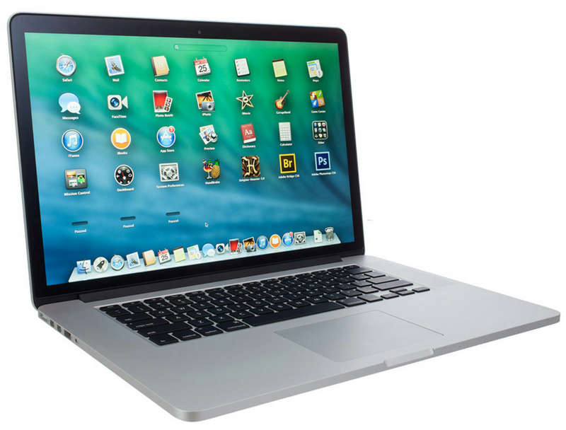 Apple MacBook Pro MGXC2LL/A Intel Core i7-4870HQ 2.5GHz 16GB 512GB SSD in Silver