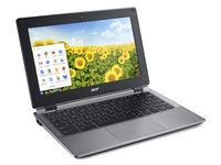 Acer C730E-C555 11.6" Chromebook Intel Celeron 2.16 GHz 4GB 16GB SSD