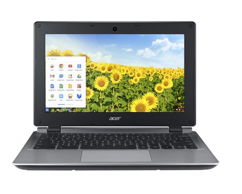 Acer C730E-C555 11.6" Chromebook Intel Celeron 2.16 GHz 4GB 16GB SSD