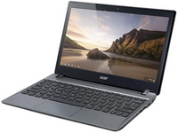 Acer C710-2833 11.6” Chromebook Intel Celeron 1.1GHz 2GB RAM 16GB SSD Google Chrome OS