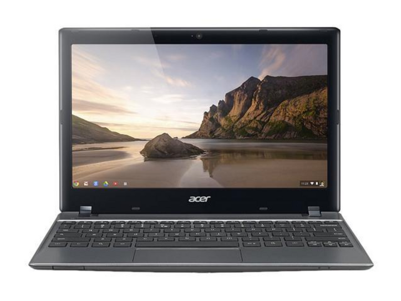 Acer C710-2833 11.6” Chromebook Intel Celeron 1.1GHz 2GB RAM 16GB SSD Google Chrome OS