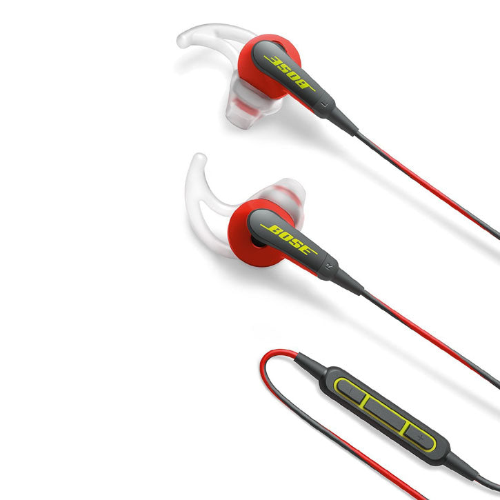 Bose SoundSport in Ear Headphones Power Red