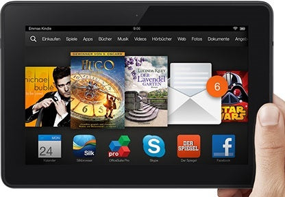 Amazon Kindle Fire Tablet HD 8.9" with Alexa HD 8.9" Display, Dual-Band Wi-Fi, 32 GB in Black