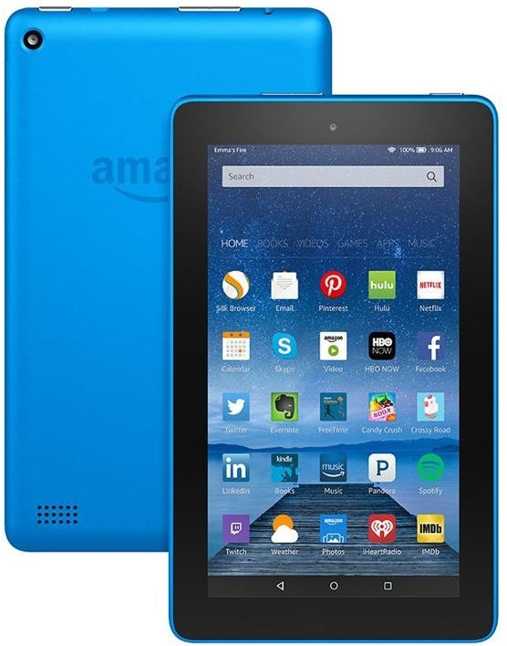 Amazon Fire Tablet with Alexa 7" Display 5th Gen 8GB or 16GB