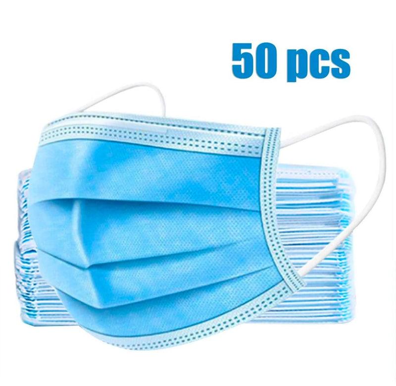 50 Pack Disposable Face Masks