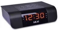 Akai CEU1007 FM PLL Alarm Clock Radio in Black