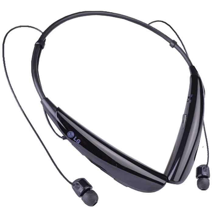 LG HBS-750 Tone Pro Wireless Bluetooth Stereo Headset - Magnetic Earbuds in Black