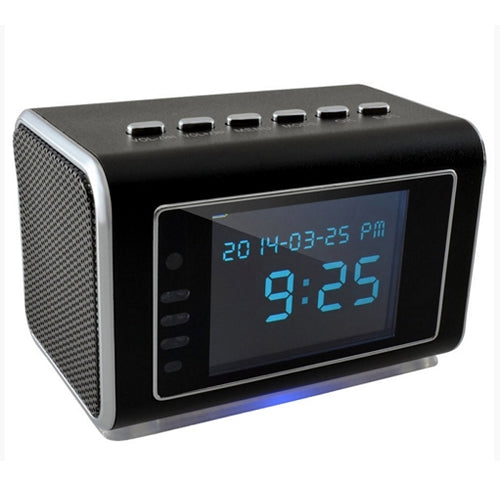 Foscam FHC52 Rechargeable Motion Detection Hidden Mini Camera Clock Radio w/DVR & 3.5mm Auxiliary Jack