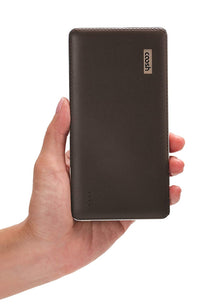 Coosh Faux Leather 10000mAh Portable Charger External Battery Power Bank