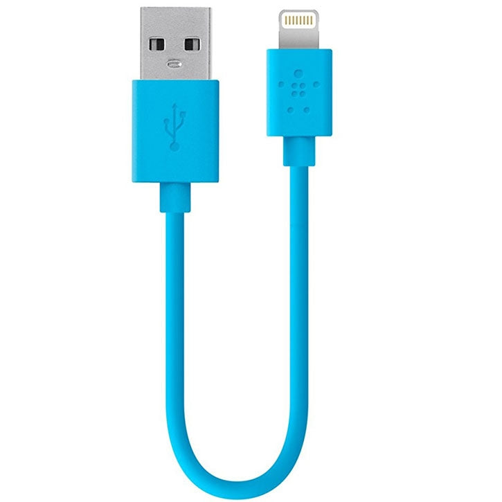 Belkin Apple Certified MIXIT 6 Inches Lightning to USB Cable in Blue