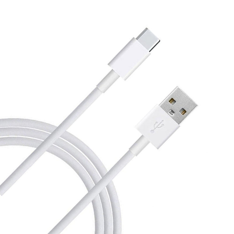 USB Type C to Type A 3' ft Cable in White