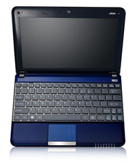 MSI 10" U135-210US Netbook PC with Intel Pine Trail Atom N450 Processor in Blue