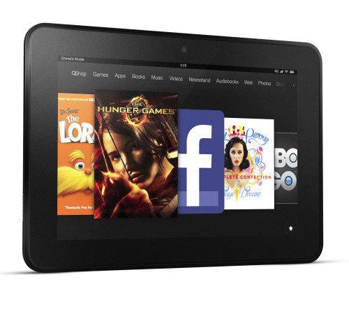 Amazon Kindle Fire Tablet HD 8.9" with Alexa HD 8.9" Display, Dual-Band Wi-Fi, 32 GB in Black
