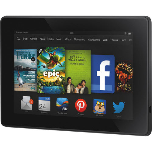 Amazon Fire Tablet w/Alexa 7" HD Display, Dolby Audio, Dual-Band Wi-Fi, 16GB or 32GB in Black
