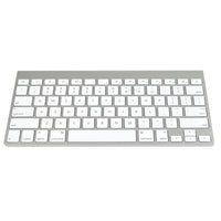 Apple A1314 78-Key Bluetooth Wireless Mini Keyboard (Aluminum with White Keys)