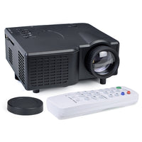 LED Lamp LCD Projector 320x240 8-80" Display w/HDMI VGA USB SD Slot & Remote