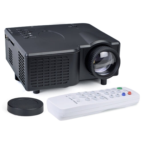 LED Lamp LCD Projector 320x240 8-80" Display w/HDMI VGA USB SD Slot & Remote