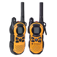 Motorola Talkabout 22 Channel Two-Way Radio with Built-in LED Flashlight Pack of 2