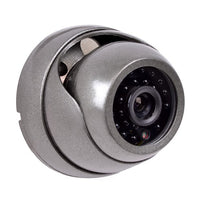 Q-See QM6007D IR Premium Weatherproof Color CCD Dome Camera w/65' Night Vision, 600TVL Resolution, 1/3" Sensor