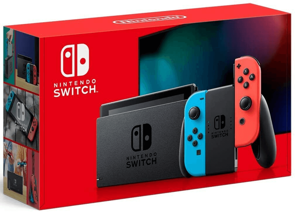 Nintendo Switch 32GB Neon Blue + Neon Red Joy-Con
