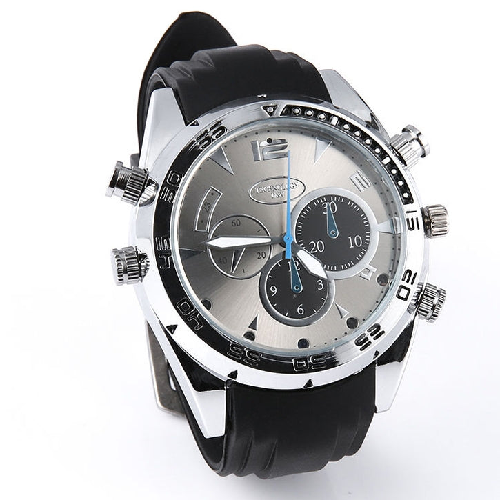 Spy Wrist Watch with 1080P 16GB IR Night Vision Hidden Video Camera
