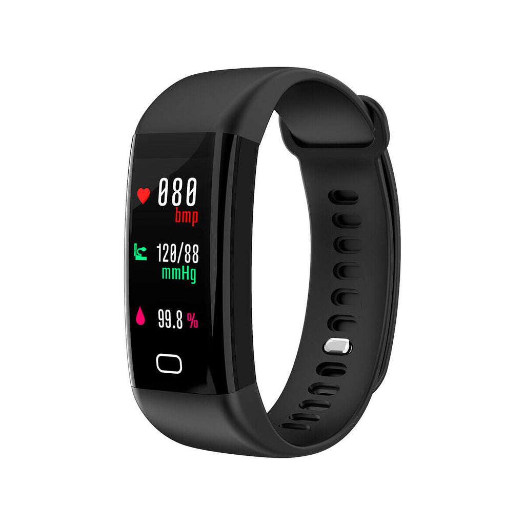 Bluetooth Fitness Smart Watch w/Body Temperature & Heart Rate Monitor