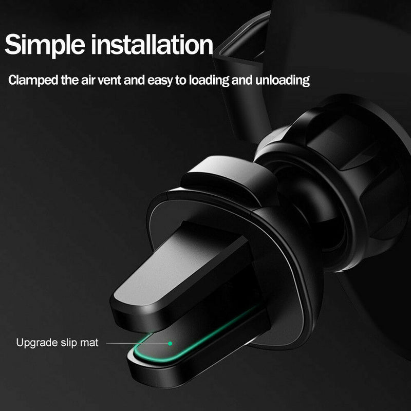 Automatic Clamping Wireless Fast Car Charger Mount Stand