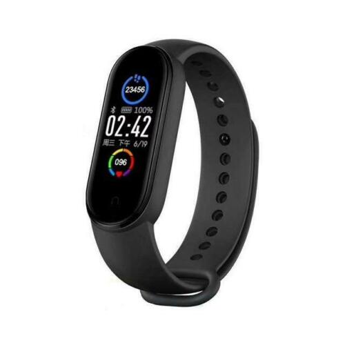 M5 Smart Watch Fitness Tracker Blood Pressure & Heart Rate Monitor
