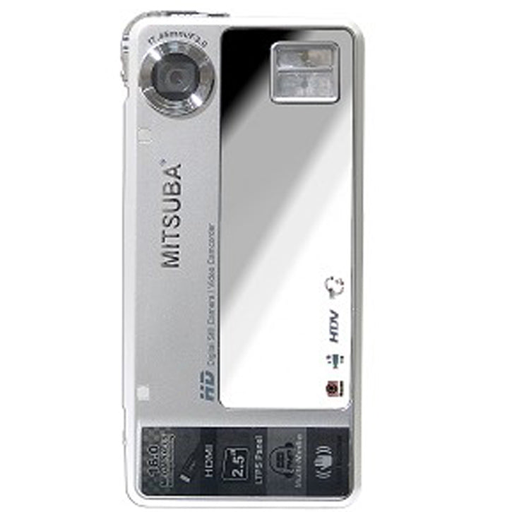 Mitsuba HDC-55 5MP 8x Digital Zoom 720p HD Pocket Video Digital Camera/Camcorder