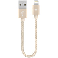 Belkin MIXIT Metallic Lightning to USB 6" Cable in Gold