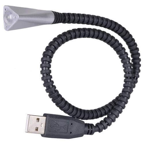 Tech Universe TU1415 USB 2.0 Flexible LED Laptop Light (Black/Silver)