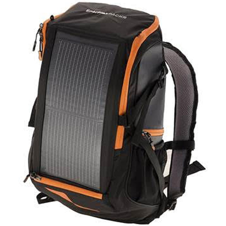 Enerplex Packer Solar Backpack For Travel in Orange