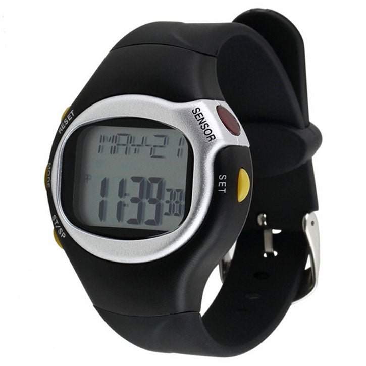 One-Touch Heart Rate Monitor w/Calorie Counter Health Exercise Watch