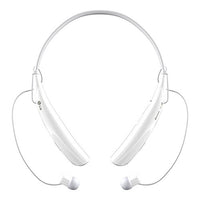 LG TonePRO Wireless Stereo Bluetooth Headset HBS-750 - Magnetic Earbuds in White