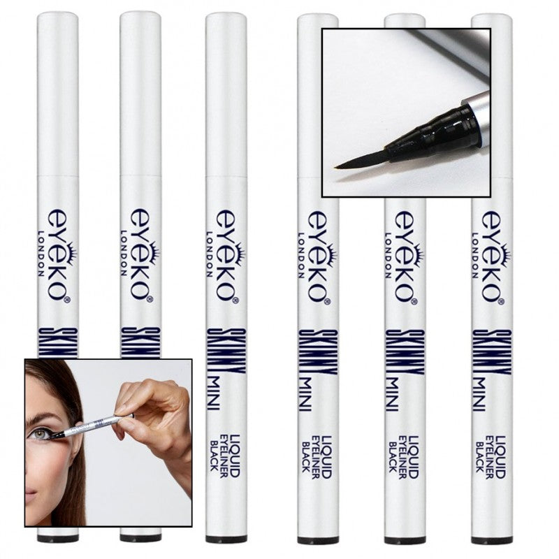 6 PACK: Eyeko Skinny Black Liquid Liner